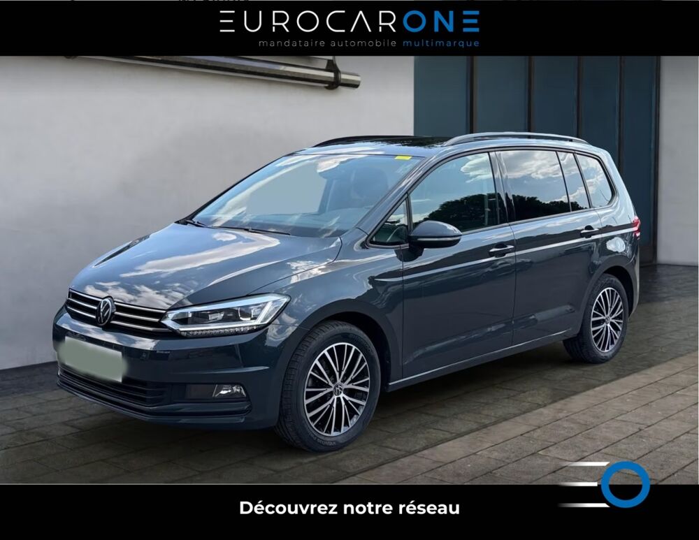 Touran 1.5 TSI Style 7P 150 ch Toit ouvrant Attelage Pack Voyage Au 2024 occasion 69007 Lyon