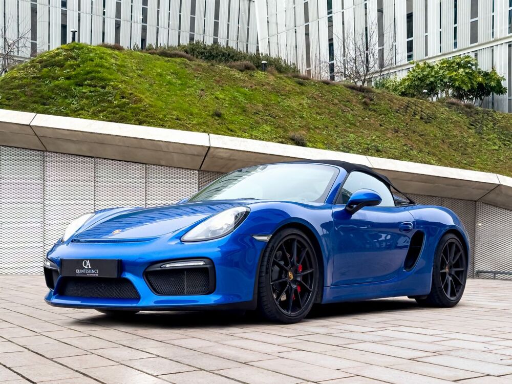 Boxster Spyder 2016 occasion 49124 Saint-Barthélemy-d'Anjou