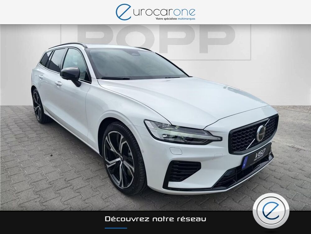 V60 PHEV T6 AWD Plus Dark 398 ch Toit ouvrant Cam&eacute;ra 360&deg; Autres 2024 occasion 69007 Lyon