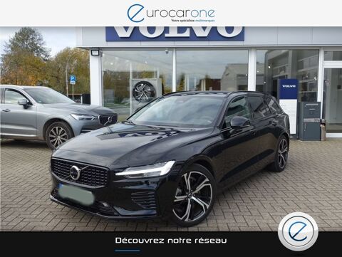 Volvo V60 PHEV T6 AWD Plus Dark 398 ch Toit ouvrant Harman Kardon Autr 2024 occasion Lyon 69007