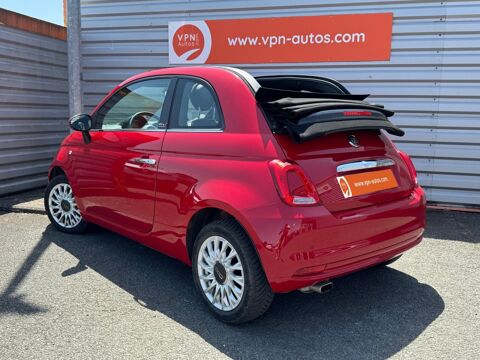 500 C 1.2 8V 69ch CABRIOLET 26091KMS CLIM AUTO 2019 occasion 86440 Mign&eacute;-Auxances