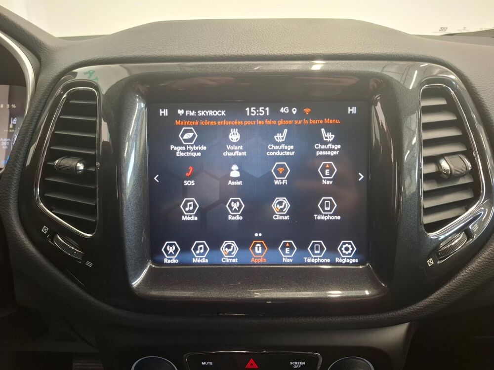 Compass 1.3 GSE T4 190 4XE LIMITED 2021 occasion 38550 Saint-Maurice-l'Exil