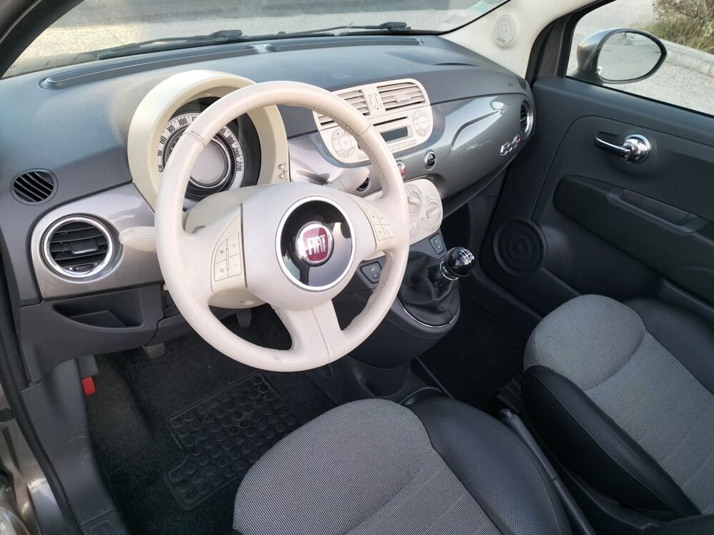 500 C 1.2 8V 69ch Lounge 2 portes Cabriolet (avril 2012) (co2 110) 2011 occasion 34150 Gignac
