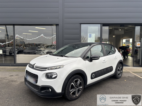 Citro&euml;n C3 BlueHDi 100 S&S BVM Feel 2019 occasion Carbonne 31390