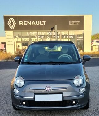 500 C 1.2 8V 69ch Lounge 2 portes Cabriolet (avril 2012) (co2 110) 2011 occasion 34150 Gignac