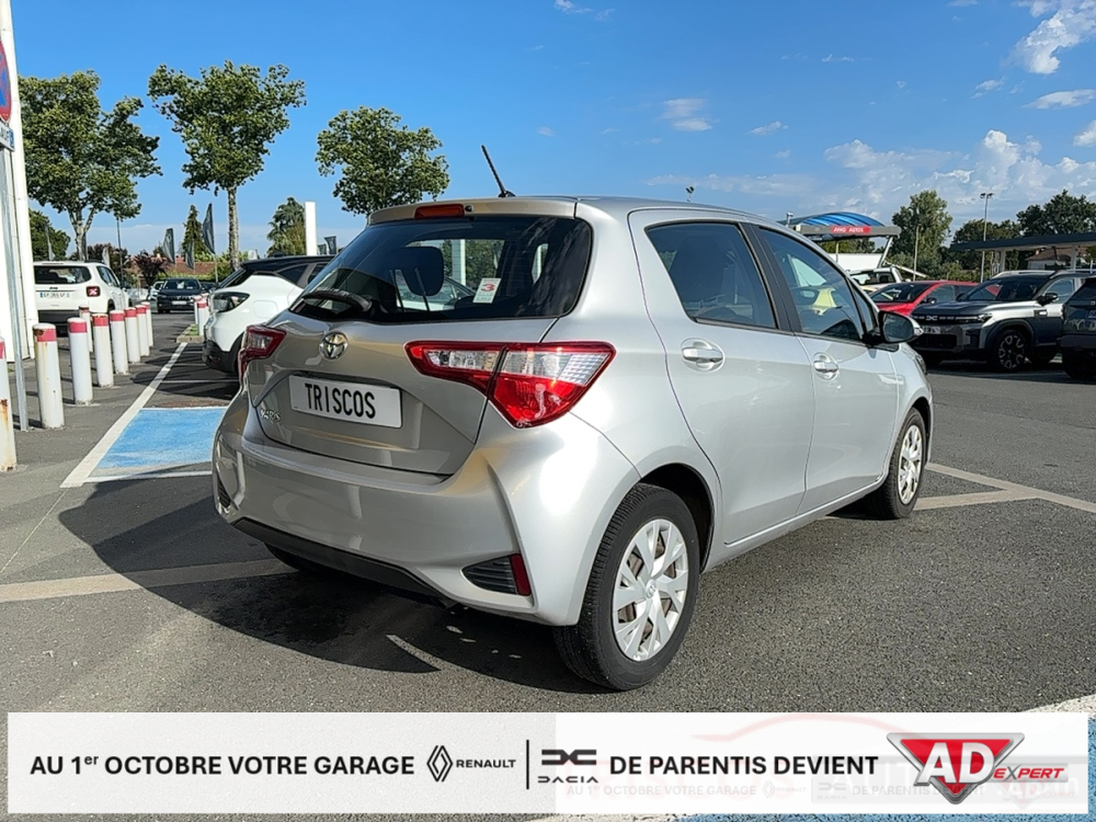 Yaris 110 VVT-i CVT France Connect (MY2019) 5 portes (janv. 2020 2020 occasion 40600 Biscarrosse
