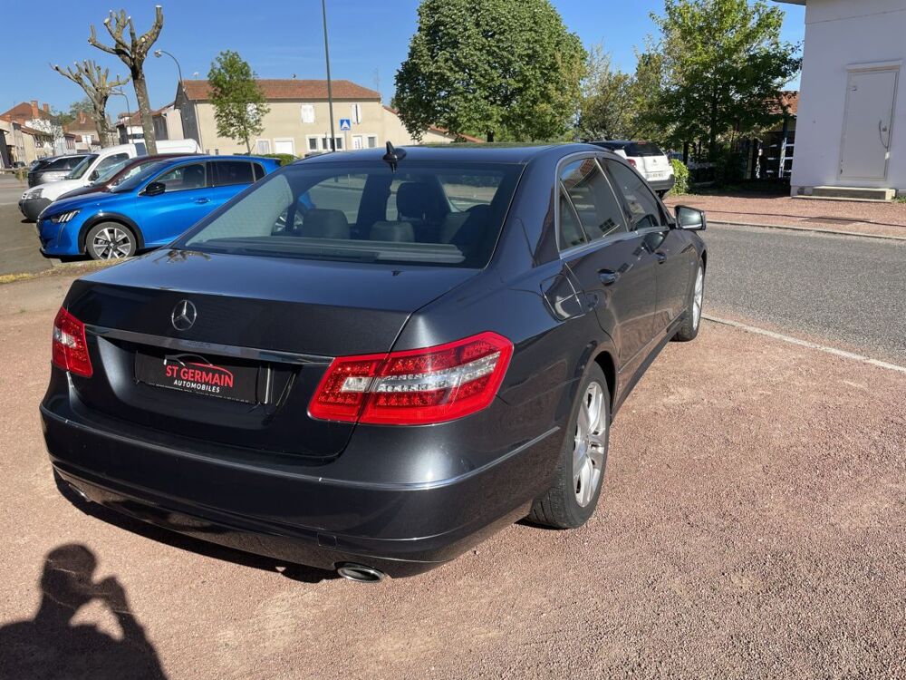 Classe E E 350 CDI Avantgarde Ex&eacute;c Auto BlueTEC 2011 occasion 42640 Saint-Germain-Lespinasse