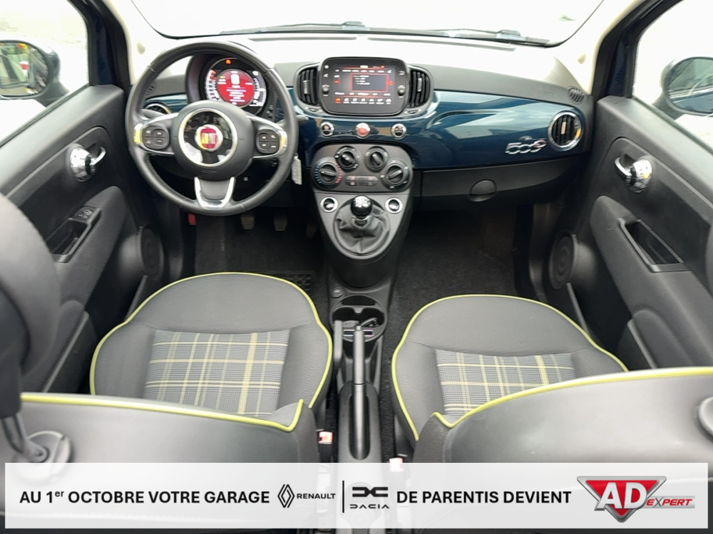 500 C 1.2 8V 69ch Lounge 2019 occasion 40160 Parentis-en-Born