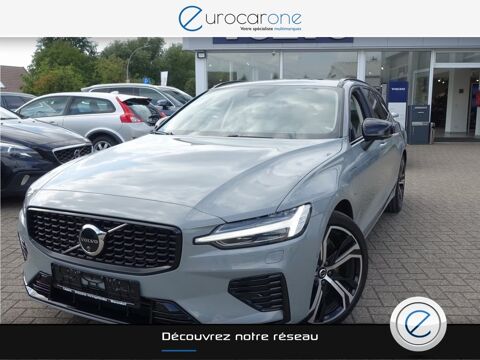 Volvo V60 T8 AWD Ultimate Dark 455 Attelage Int&eacute;rieur blanc B&W Toit o 2024 occasion Lyon 69007