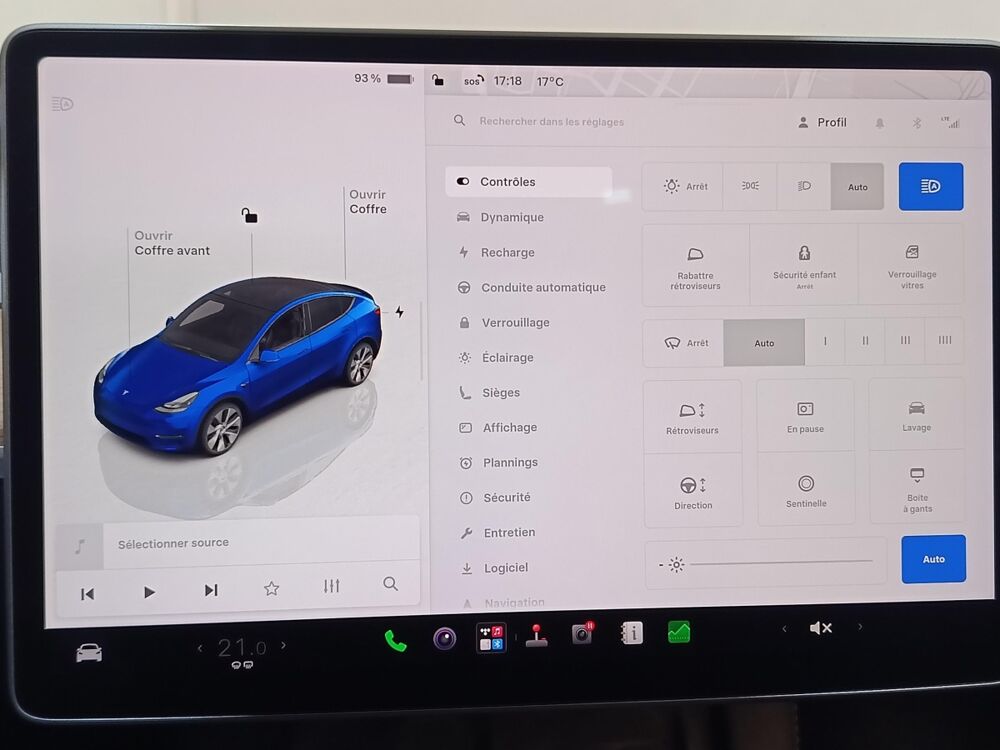 Model Y Grande Autonomie Dual-Motor AWD 2023 occasion 91580 &Eacute;tr&eacute;chy
