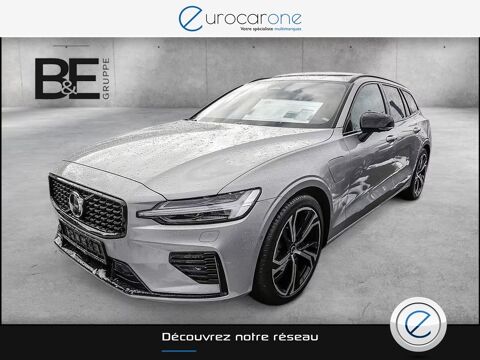Volvo V60 PHEV T6 Ultra Dark 398 ch Toit ouvrant Attelage H&K Autres m 2024 occasion Lyon 69007
