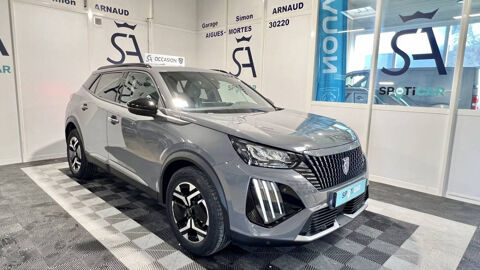Peugeot 2008 PureTech 100 S&S BVM6 ALLURE Gris Sélénium 2023 occasion Aigues-Mortes 30220