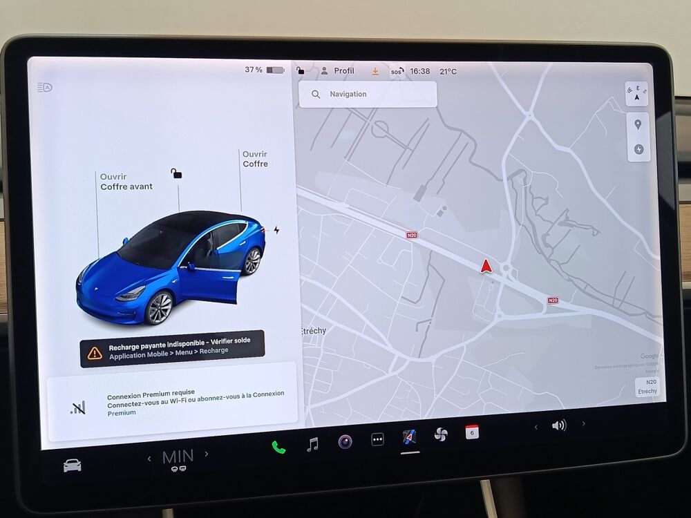Model 3 Long Range Dual Motor AWD 2020 occasion 91580 &Eacute;tr&eacute;chy