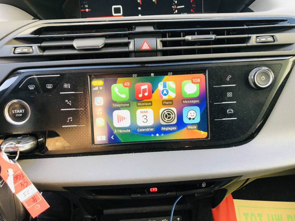 Grand C4 Spacetourer PureTech 130 Business + -MOTEUR REFAIT EN CONCESSION CITROE 2018 occasion 53210 Soulg&eacute;-sur-Ouette