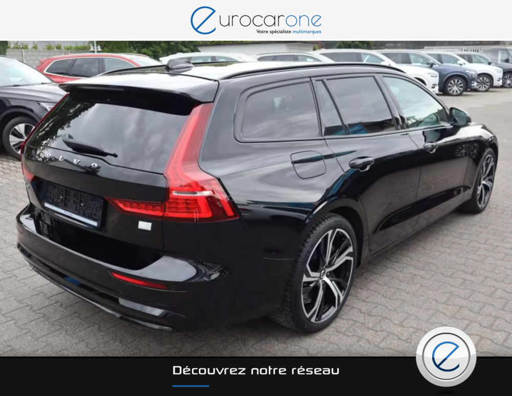 V60 Recharge T6 398 ch Plus Dark - Attelage - Autres mod&egrave;les dis 2023 occasion 69007 Lyon