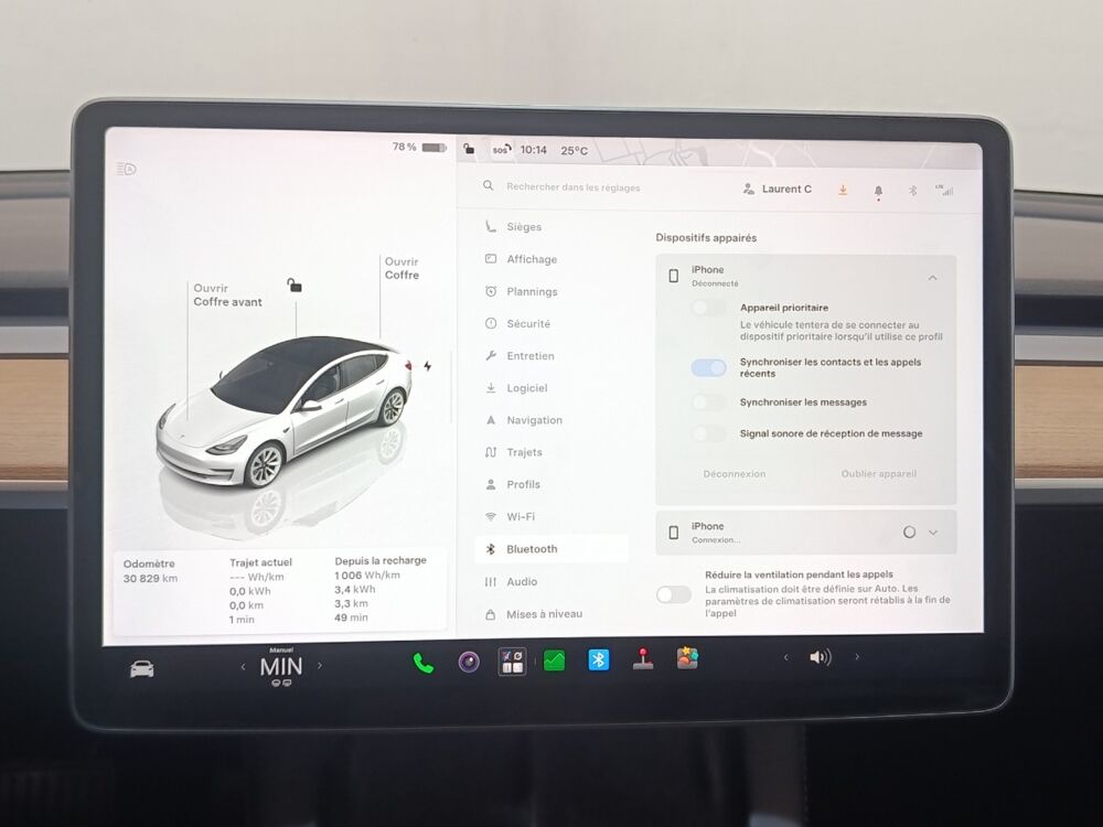 Model 3 Grande Autonomie 2022 occasion 91580 &Eacute;tr&eacute;chy