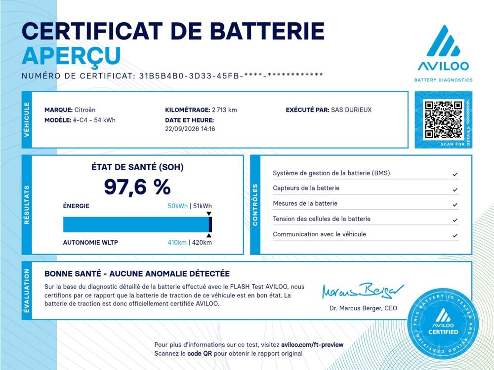 C4 e 156 ch (115 kW) Auto MAX 2024 occasion 38550 Saint-Maurice-l'Exil