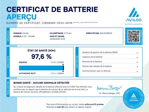 C4 e 156 ch (115 kW) Auto MAX 2024 occasion 38550 Saint-Maurice-l'Exil