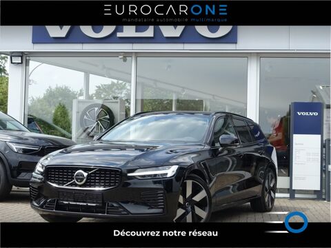 Volvo V60 PHEV T8 AWD Ultra Dark 455 ch Bowers Wilkins S. Ventil&eacute;s Aut 2025 occasion Lyon 69007