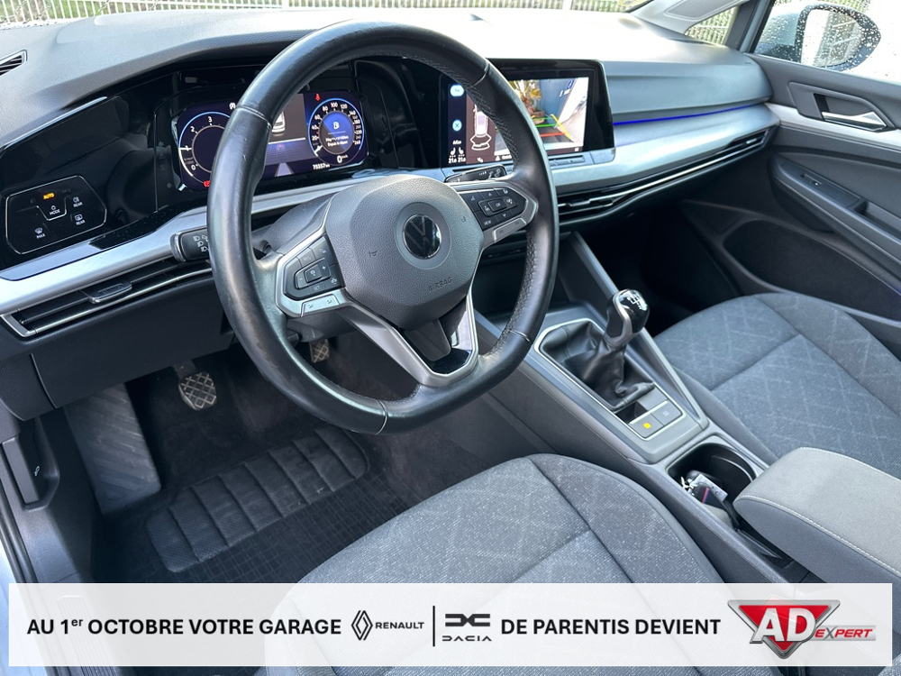 Golf SW 2.0 TDI SCR 115 BVM6 Life Business 2021 occasion 40600 Biscarrosse