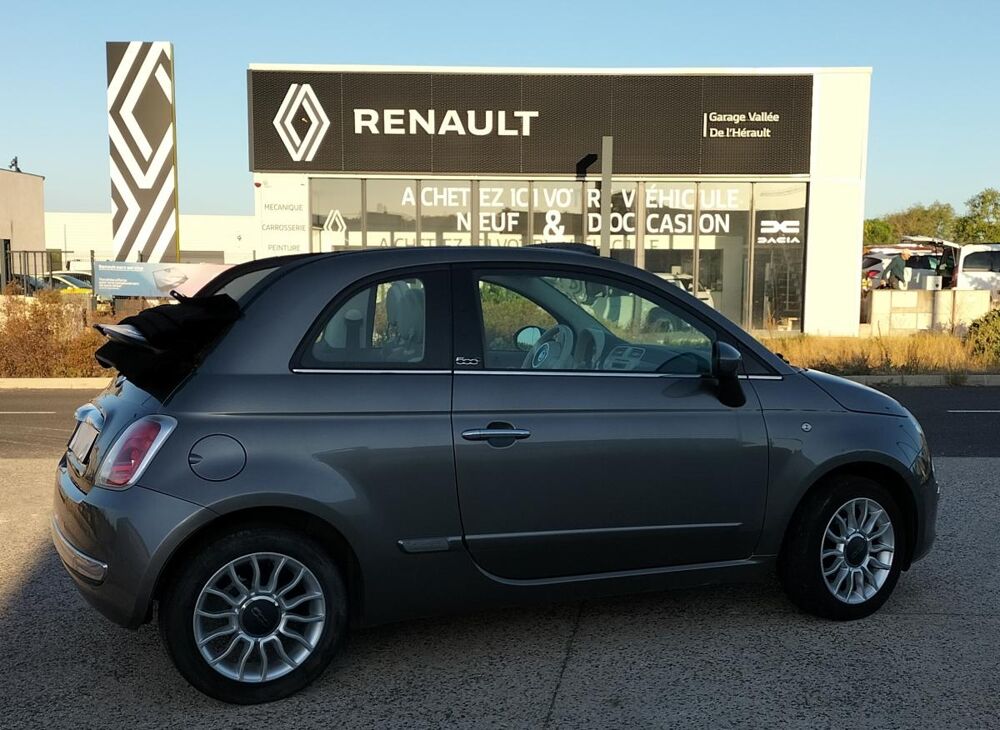 500 C 1.2 8V 69ch Lounge 2 portes Cabriolet (avril 2012) (co2 110) 2011 occasion 34150 Gignac