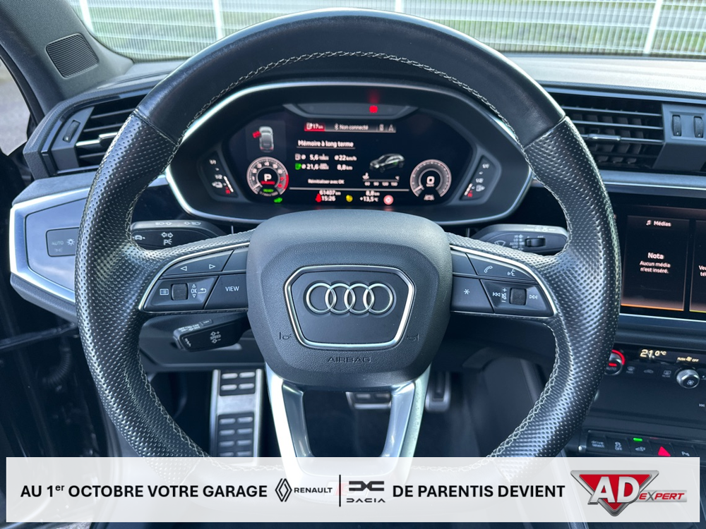 Q3 45 TFSI E 245 S TRONIC S LINE 2021 occasion 40160 Parentis-en-Born