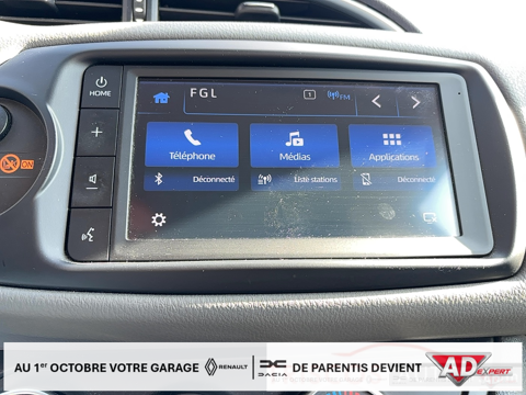 Yaris 110 VVT-i CVT France Connect (MY2019) 5 portes (janv. 2020 2020 occasion 40600 Biscarrosse