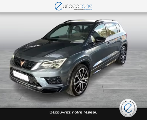 Cupra Ateca 2.0 TSI 300ch DSG7 4Drive - Cam&eacute;ra 360 - Attache-remorque - 2019 occasion Lyon 69007