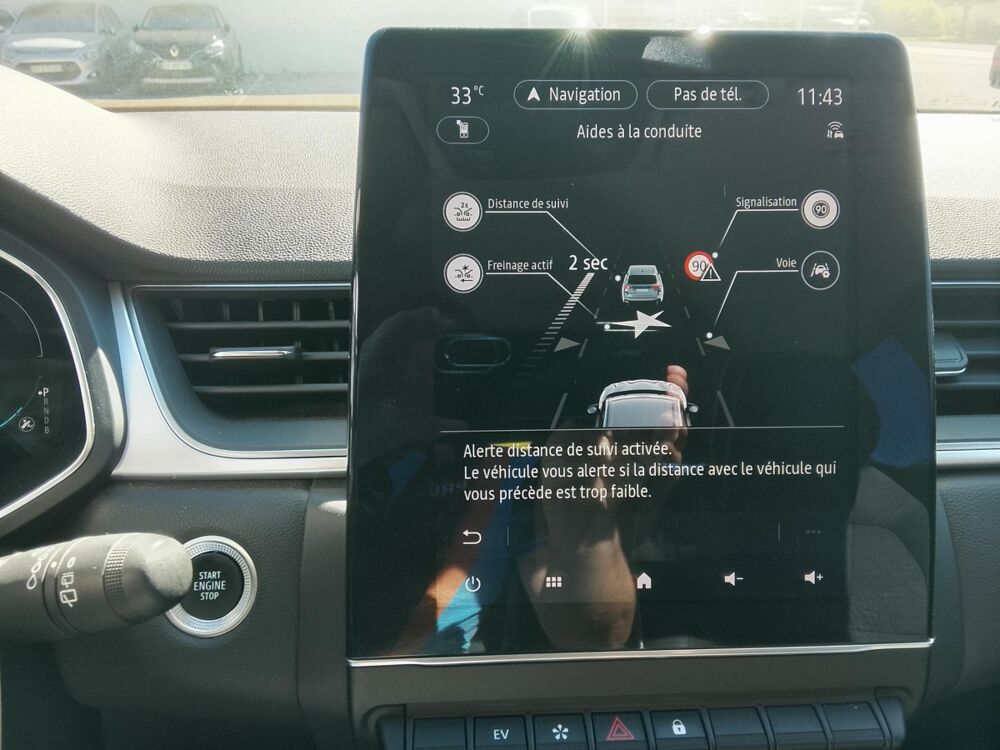 Captur techno fast track E-Tech full hybrid 145 2023 occasion 42240 Unieux