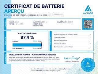 C4 &Eacute;lectrique 156ch 54 kWh Auto MAX 2025 occasion 38550 Saint-Maurice-l'Exil