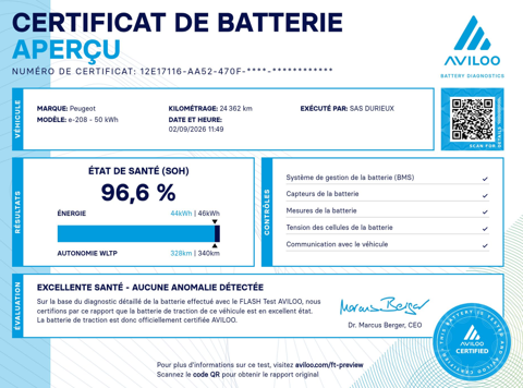 208 Electrique 136ch Style 2024 occasion 38550 Saint-Maurice-l'Exil