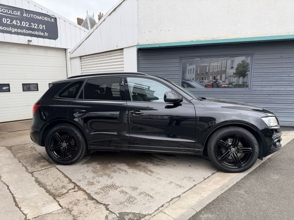 Q5 2.0 TDI 150 full black 2015 occasion 53210 Soulg&eacute;-sur-Ouette
