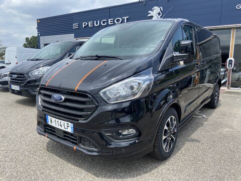 Ford Transit Custom 2.0 ECOBLUE 170 320 L2H1 CAB APP SPORT 2023 occasion Buzet-sur-Baïse 47160