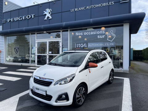 Peugeot 108 VTI 72 S&S TOP! ROLAND GARROS 2020 occasion Le Blanc 36300