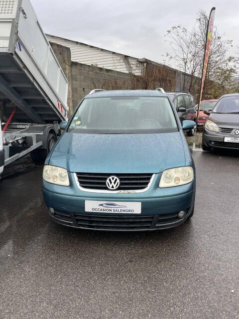 Volkswagen Touran Carat TDI 136 5 portes (janv. 2004) (co2 162) 2004 occasion Vaulx-en-Velin 69120