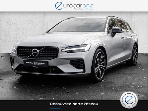 Volvo V60 Recharge T6 AWD R-Design 340 ch - Toit ouvrant - Autres modè 2021 occasion Lyon 69007