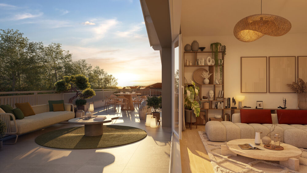 * - SUPERBE T4 DE 100 M² EN DERNIER ETAGE AVEC 2 BELLES TERRASSES SANS VIS A VIS