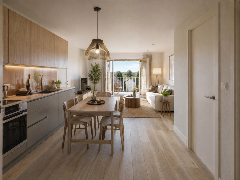 Vente Appartement SURZUR TRES BEAU T3 AU DERNIER ETAGE AVEC TERRASSE Surzur
