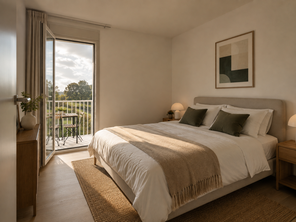 Vente Appartement GUIDEL CENTRE – T2 43 M² AVEC BALCON  ET PARKING Guidel