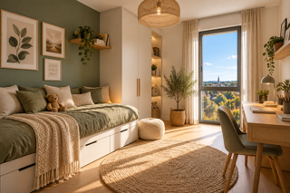Vente Appartement MOINS DE 10 MIN DE ROUEN – T3 DE 60 M² AVEC BALCON 17 M² + PARKING Bois guillaume
