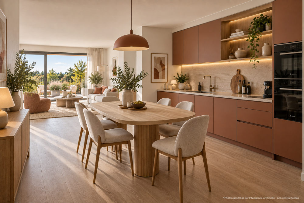Vente Appartement T2 DERNIER ETAGE - TERRASSE - VUE DEGAGE Guipavas