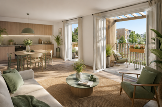 Appartement à vendre 3 pièces 63 m²