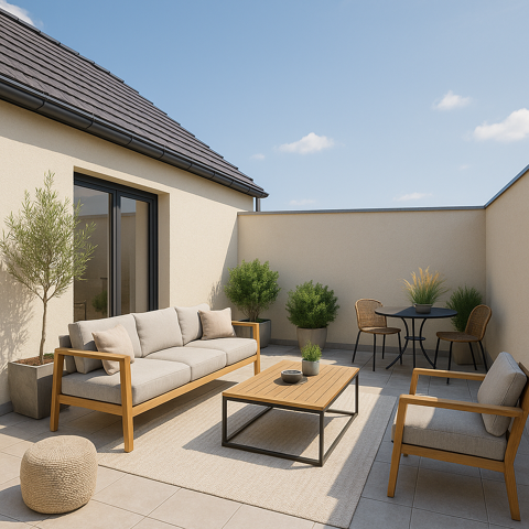   Cattenom Terrasse Tropezienne Appartement - 4 pi�ce(s)