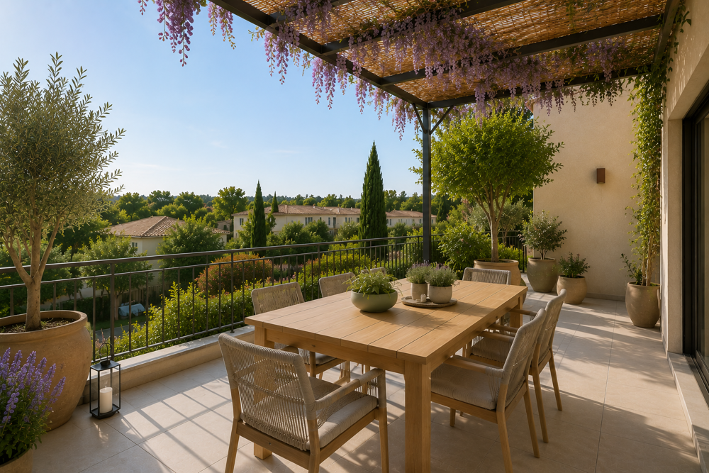 Vente Appartement Confort, espace et sérénité : découvrez ce T4 de 95 m² avec terrasse et parking à Aix Aix en provence