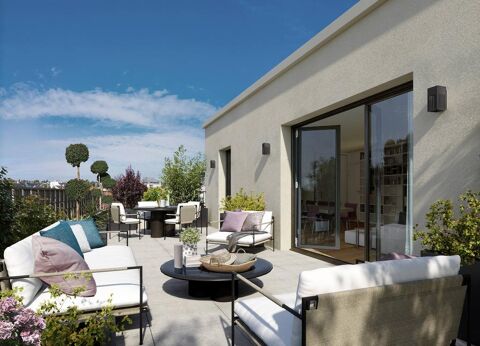   OPPORTUNITE suite � un RETOUR A LA VENTE ! T4 livr� ! au dernier �tage avec 56m� de terrasse !!! Appartement - 4 pi�ce(s)
