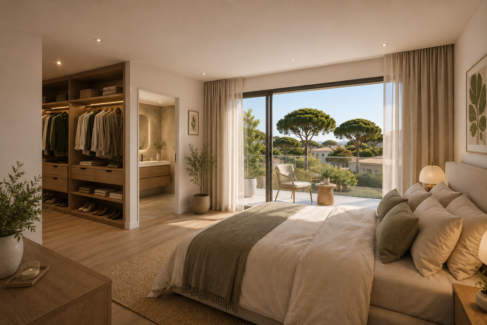 - ANTIBES Villa 4 pièces 104 m² avec jardin et terrasses / Résidence avec piscine