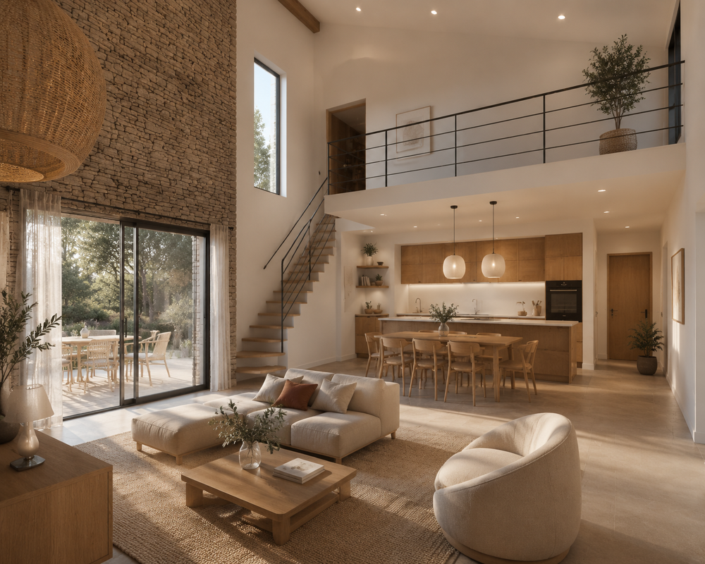 Vente Maison Une maison d'architecte où les grands volumes rencontrent la nature Bonifacio