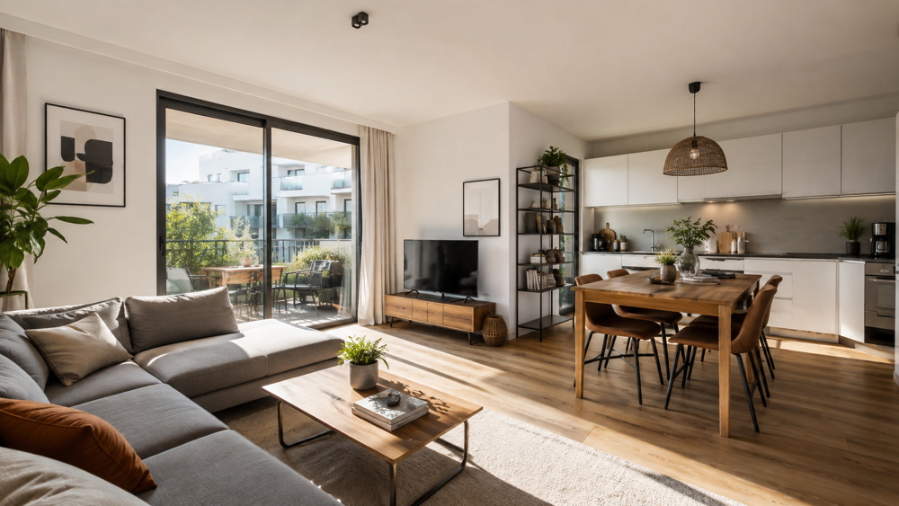 Vente Appartement T2 DE 42 M² AVEC JARDINET – À 15 MINUTES DES PLAGES St renan