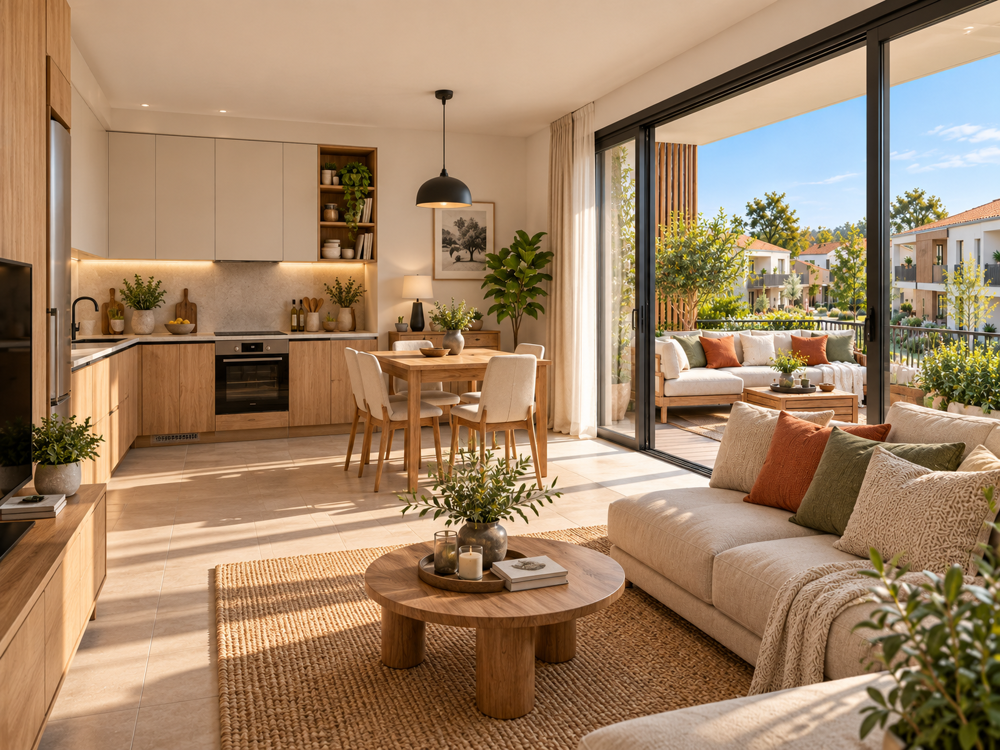 Vente Appartement ENTRE GIGNAC ET MARIGNANE - 3P DE 50M² AVEC TERRASSE DE 10M² Marignane