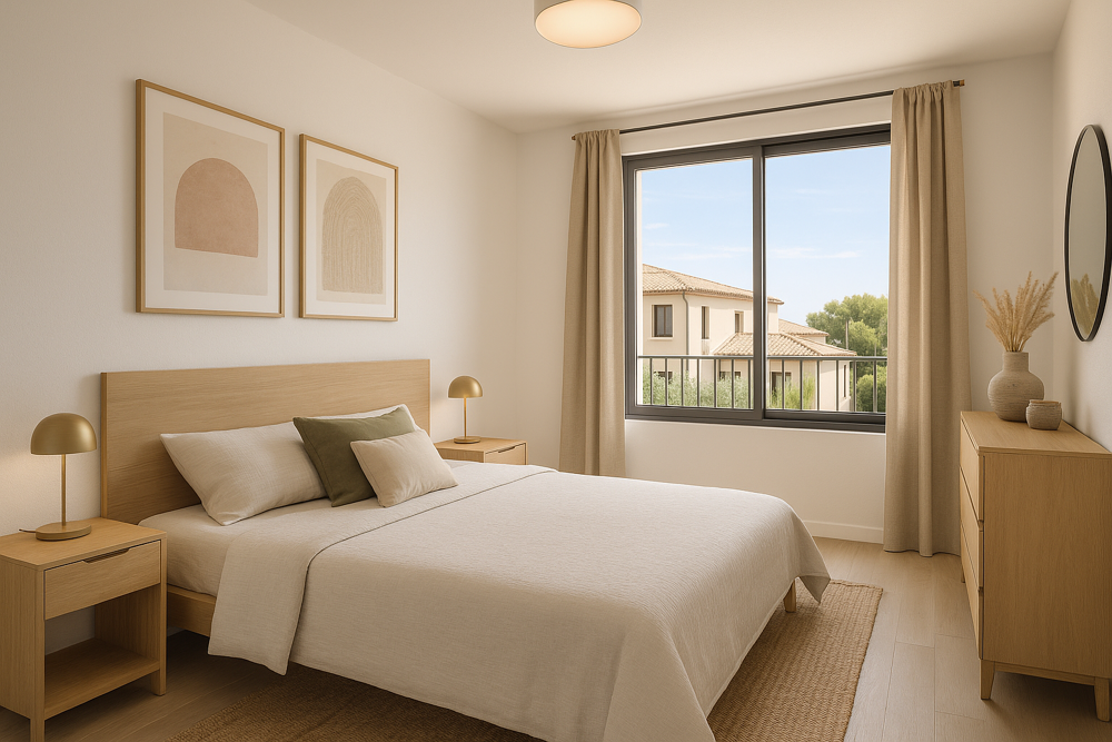 Vente Appartement AIGUERELLES T2 AVEC TERRASSE LIVRAISON IMMINENTE EN REZ DE JARDIN Montpellier